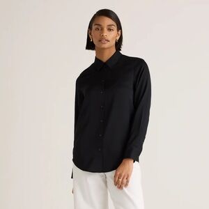 Quince Washable Silk Stretch Shirt